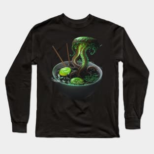 Alien Noodle Soup, Prepared with Fresh Alien Long Sleeve T-Shirt